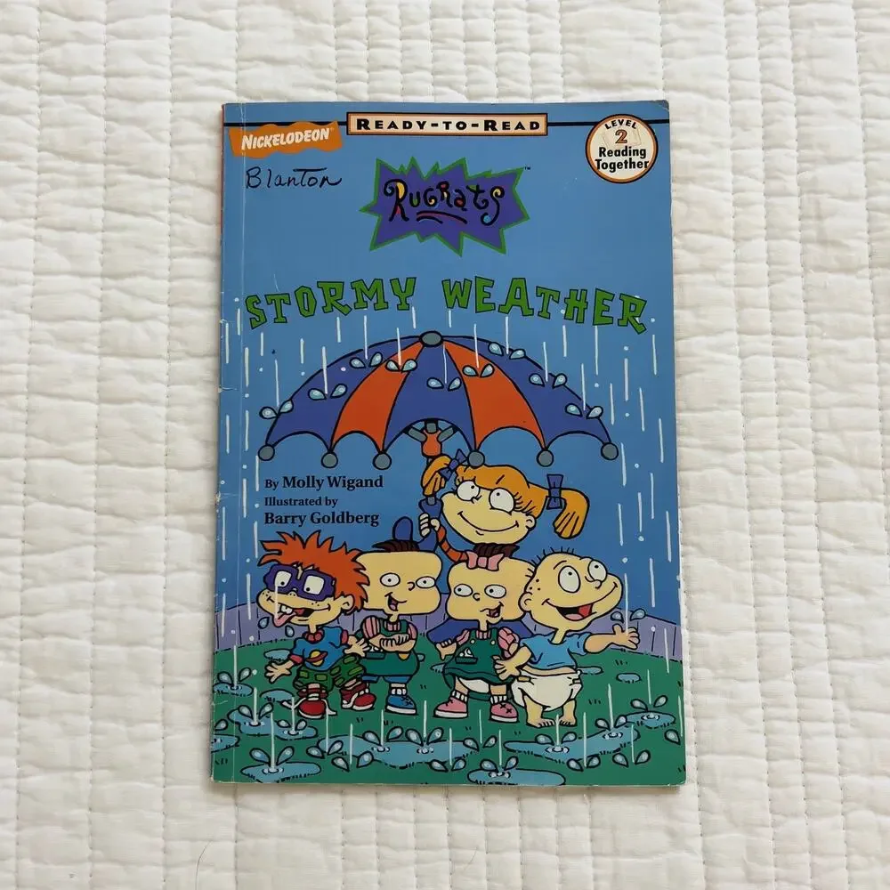 Rugrats Stormy Weather Ready to Read Paperback Book 1997